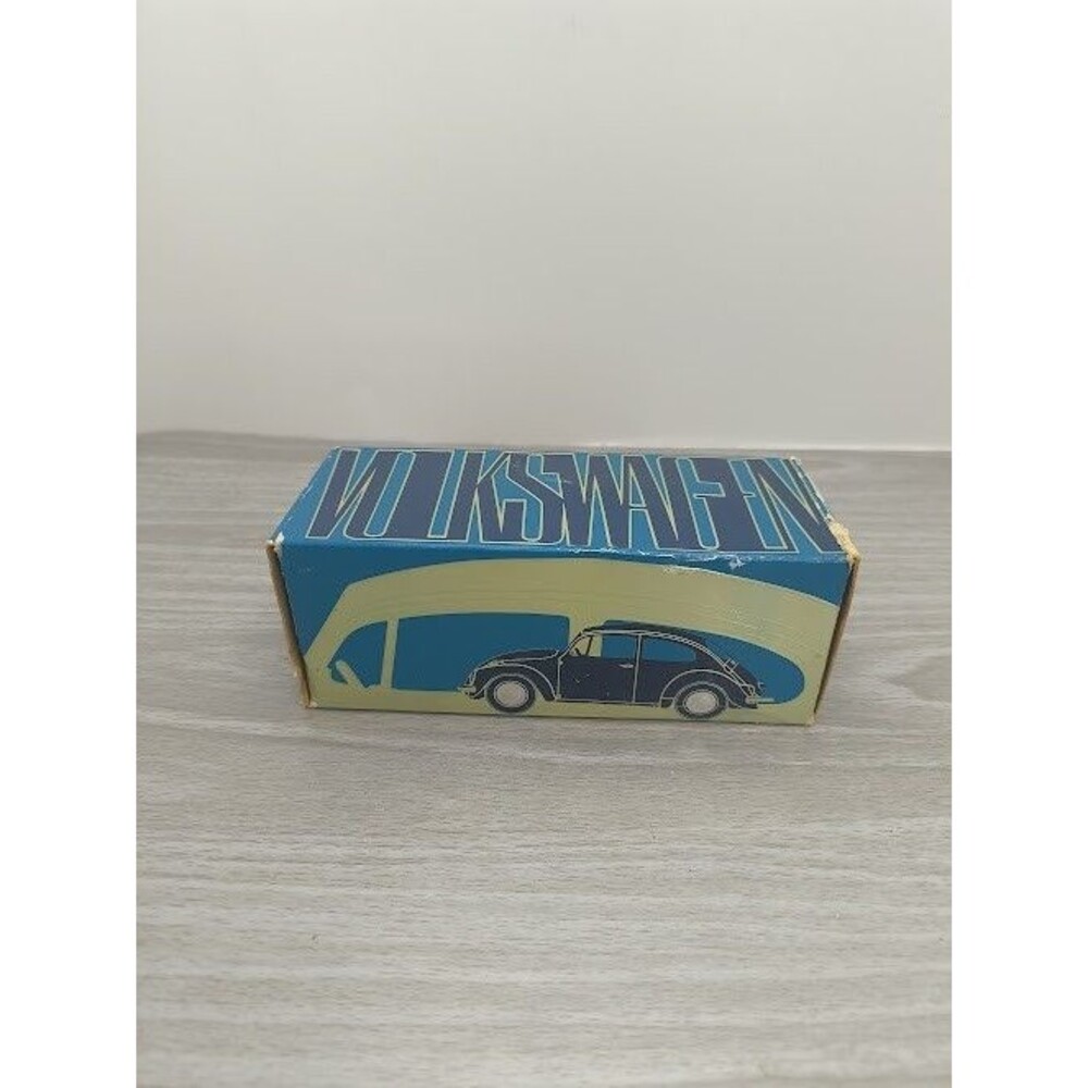 Avon Volkswagen Wild Country Shave 4 fl oz Black Car Bottle with Box Empty 1970
